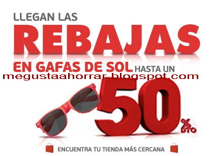 me gusta ahorrar: 50% de descuento en GENERAL OPTICA