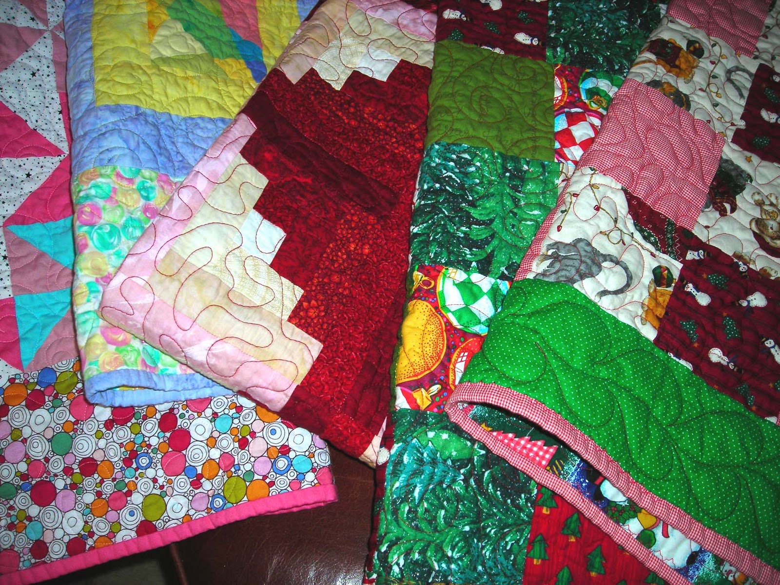 Weirwood Station Quilts for Kids for Christmas and Mom's Memory