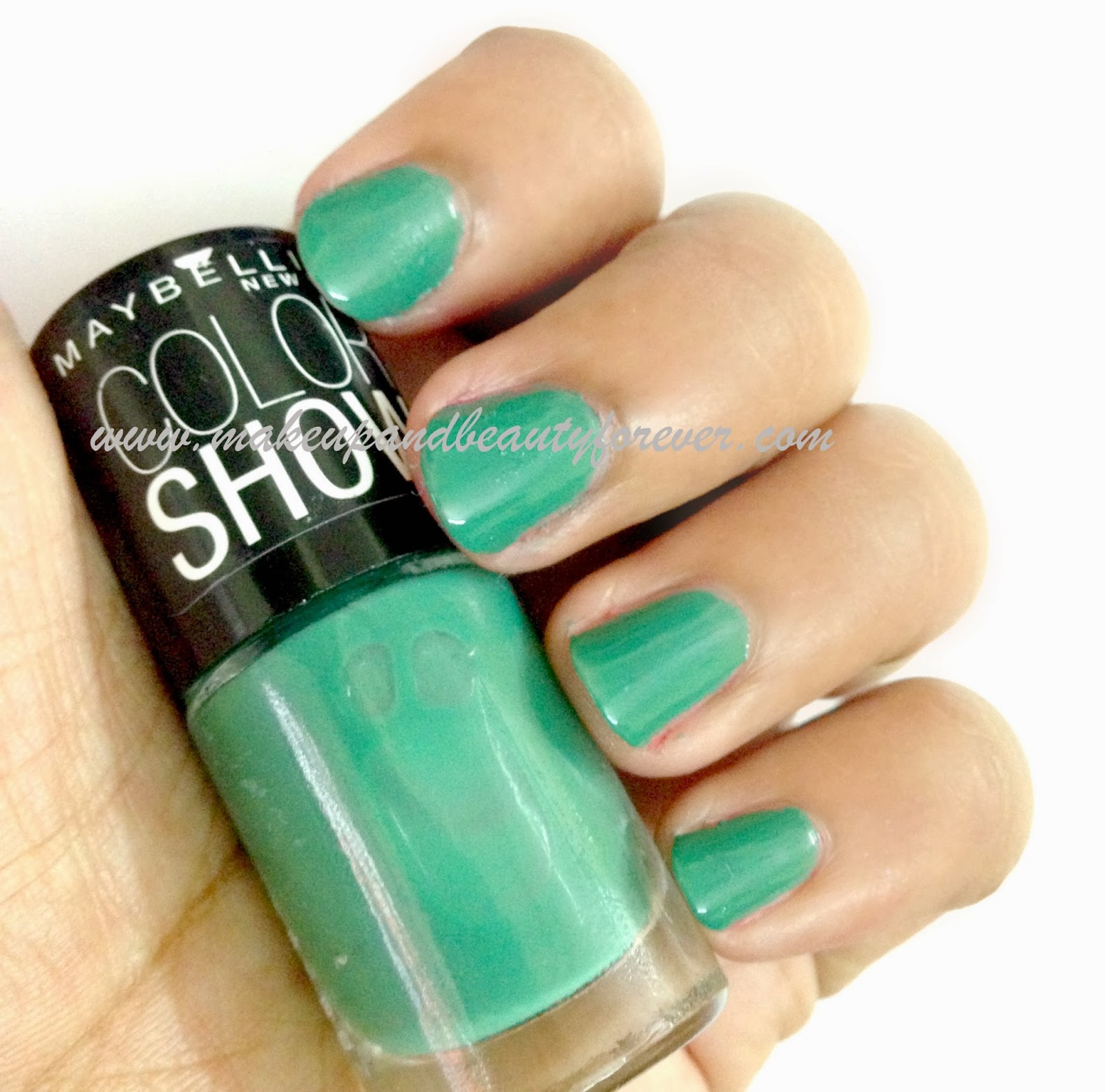 All Maybelline Color Show Nail Paints Shades Photos and Swatches