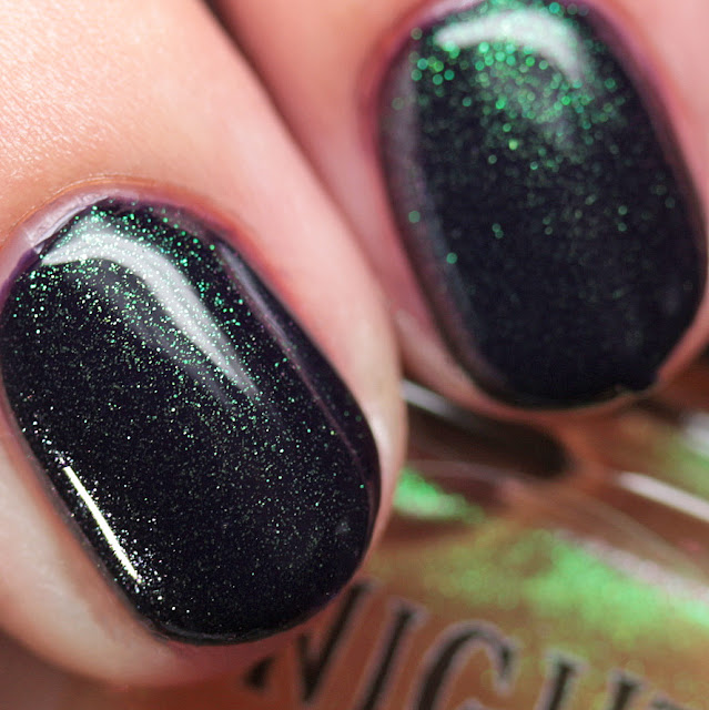 Night Owl Lacquer Lookin' Shifty over Cackle Much?!