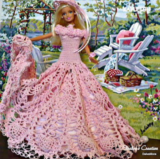 Patrones De Vestidos Para Munecas Barbie A Crochet