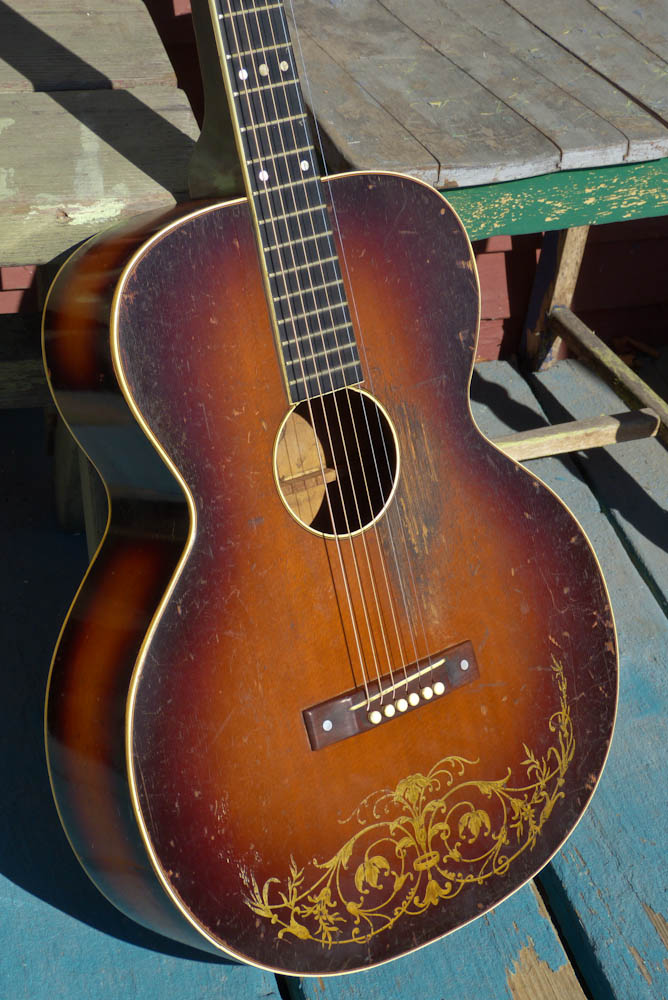 1930s Kaymade Oahu 71K Jumbo Hawaiian Guitar