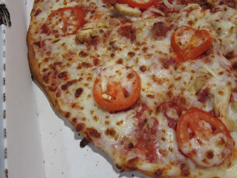 Review Papa John's Thin Crust Grilled Chicken Club