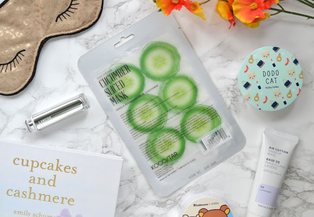kbeauty kocostar cucumber sliced
