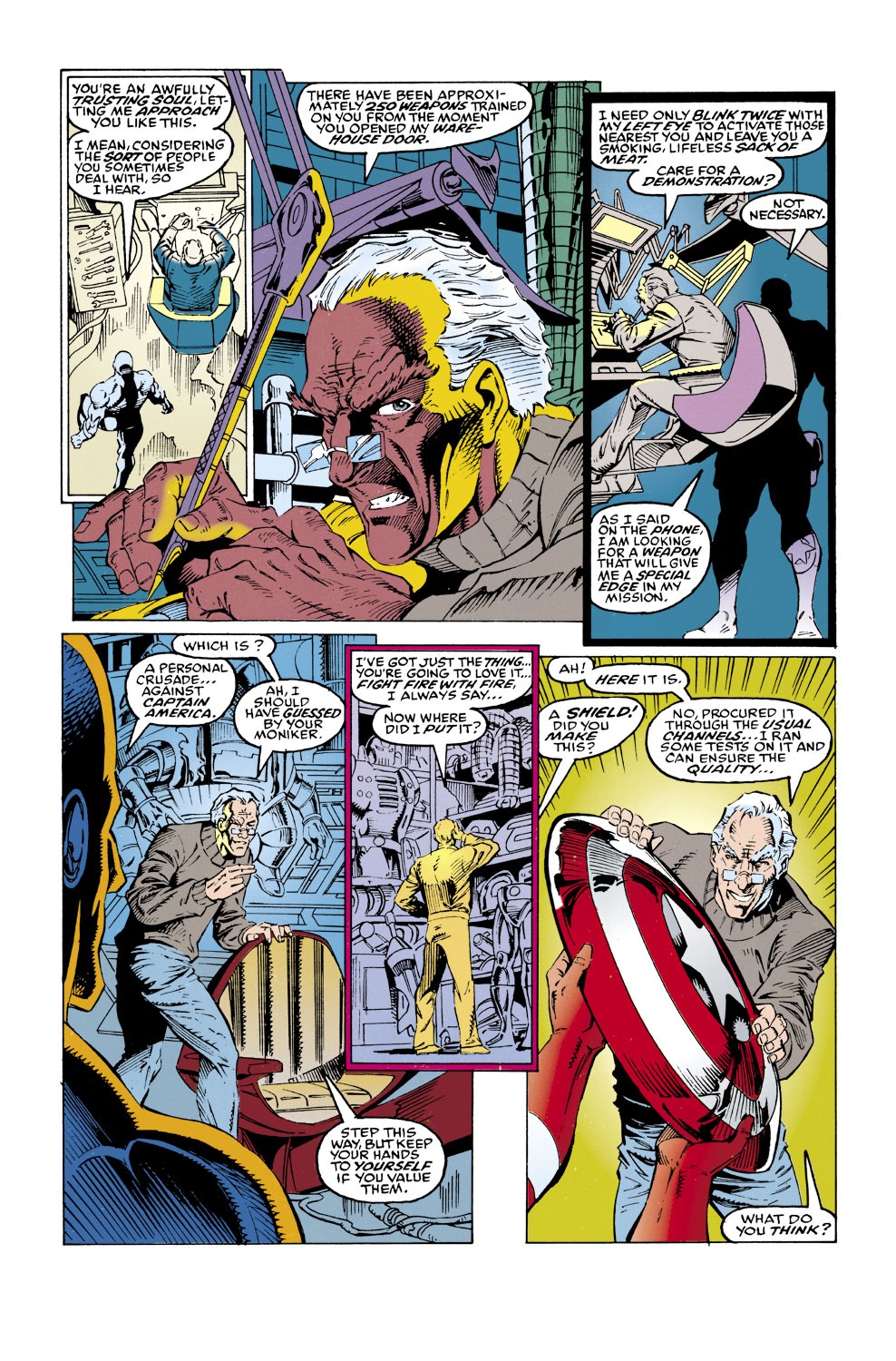 Captain America (1968) Issue #425 #375 - English 3