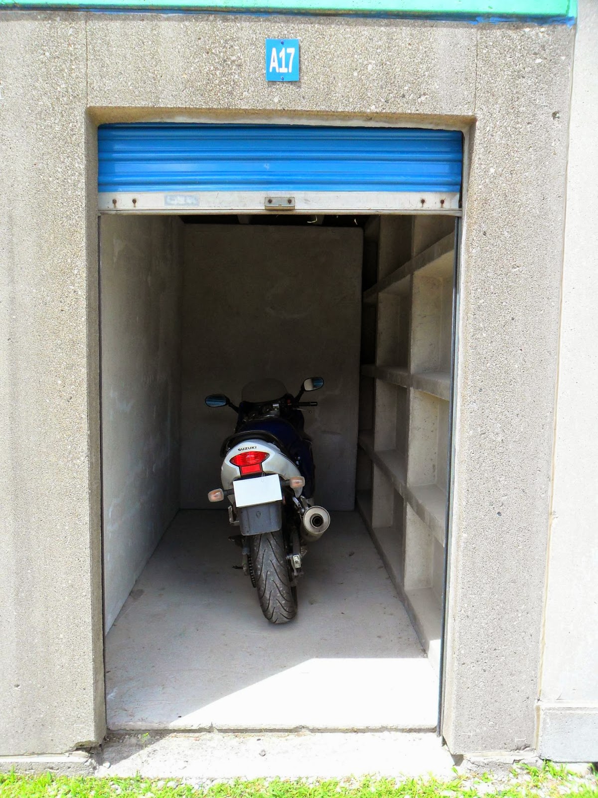 25/month Indoor Motorcycle Storage Forest City
