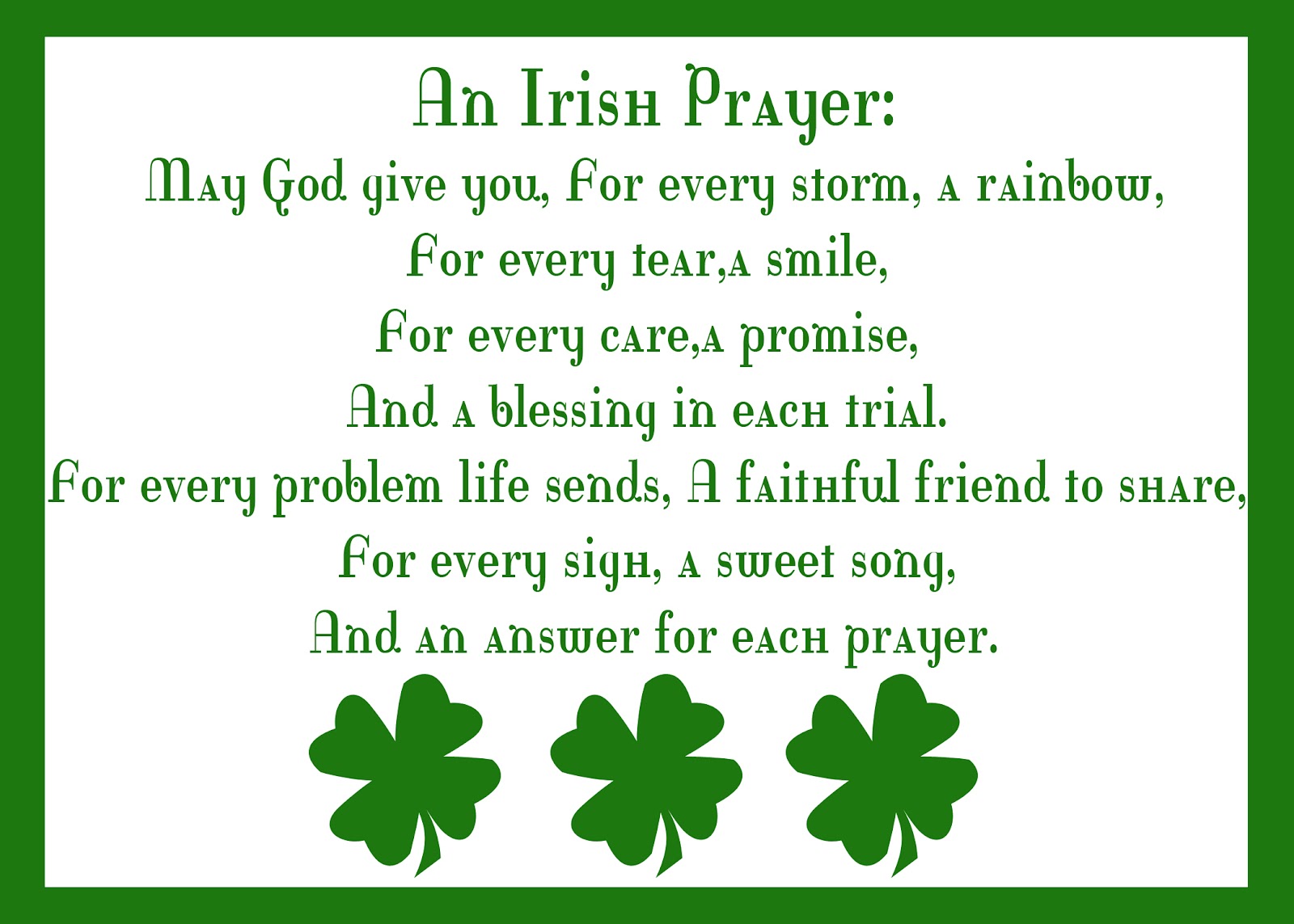Autumn Bennett An Irish Prayer