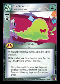 My Little Pony The Smooze, Wobbling Blob Marks in Time CCG Card