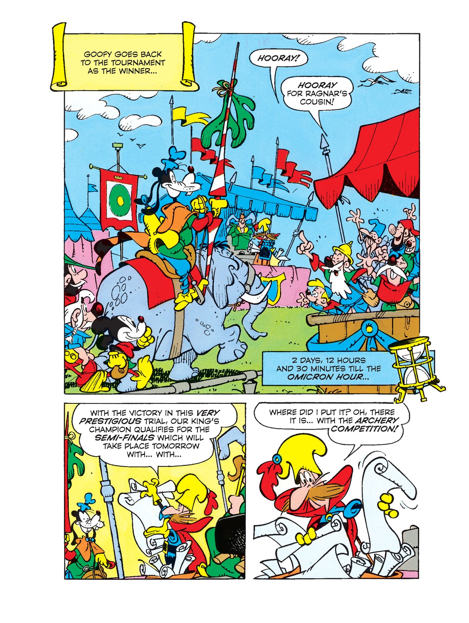 Read online Mickey Mouse and the Argaar Tournament: Return to the Land of Adventure comic -  Issue #2 - 22