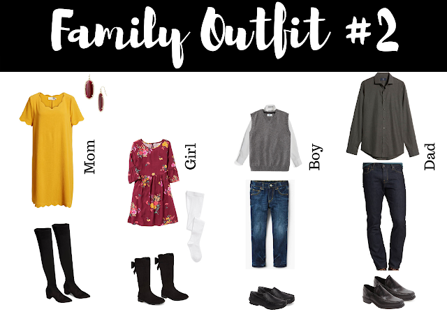 Whole Family Outfit Idea