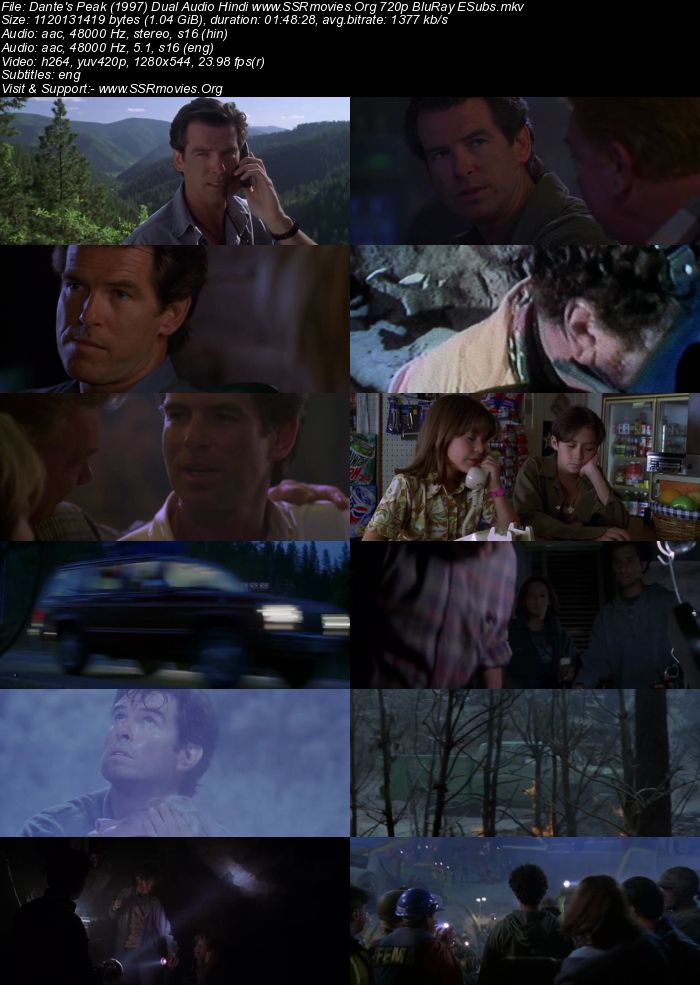 Dante's Peak (1997) Dual Audio Hindi 720p BluRay