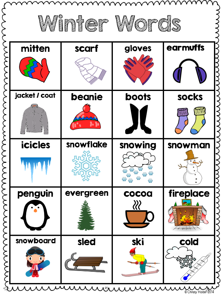 Mrs. Holder's First Grade: It's been FOREVER... (winter freebie)
