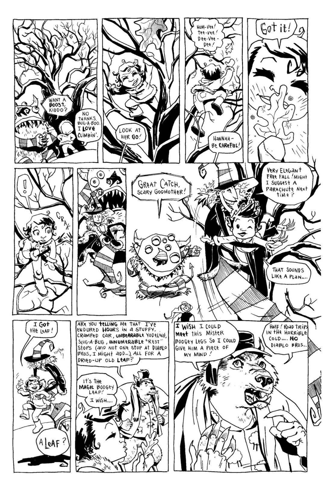 Read online Scary Godmother Comic Book Stories comic -  Issue # TPB - 65