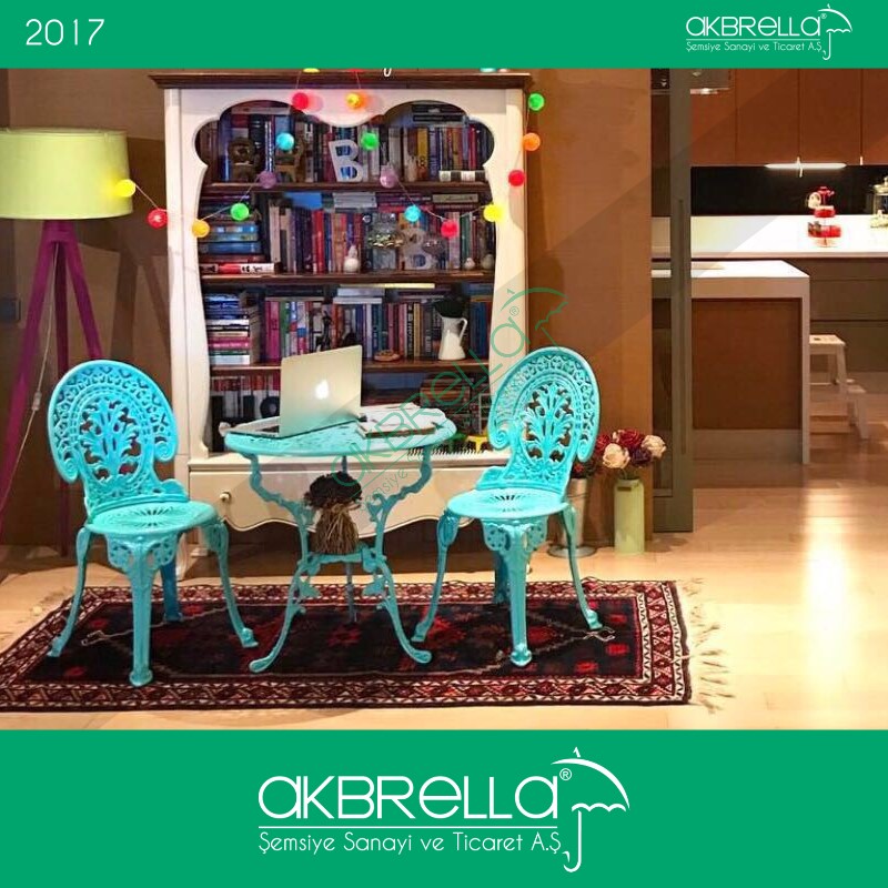 Erinoz Sydney Aluminyum Tabla 6 1 Bahce Masa Sandalye Takimi Tekzen