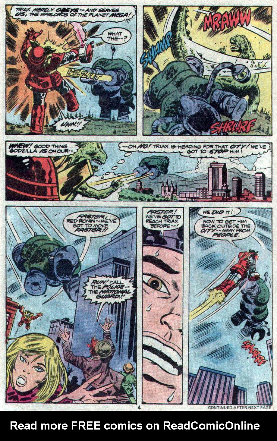 Read online Godzilla (1977) comic -  Issue #13 - 5