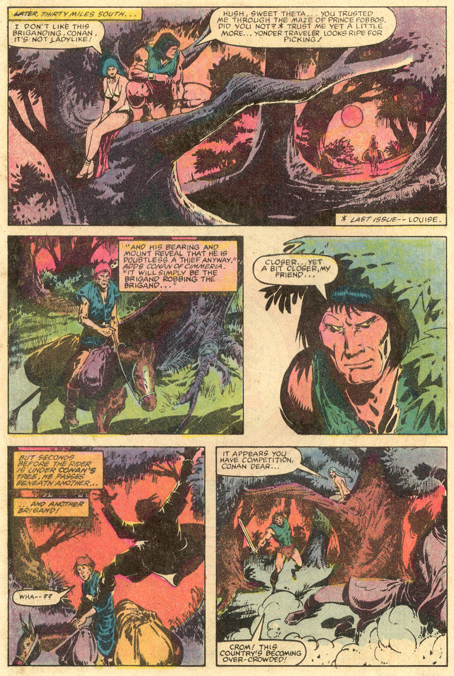 Read online Conan the Barbarian (1970) comic -  Issue #143 - 5
