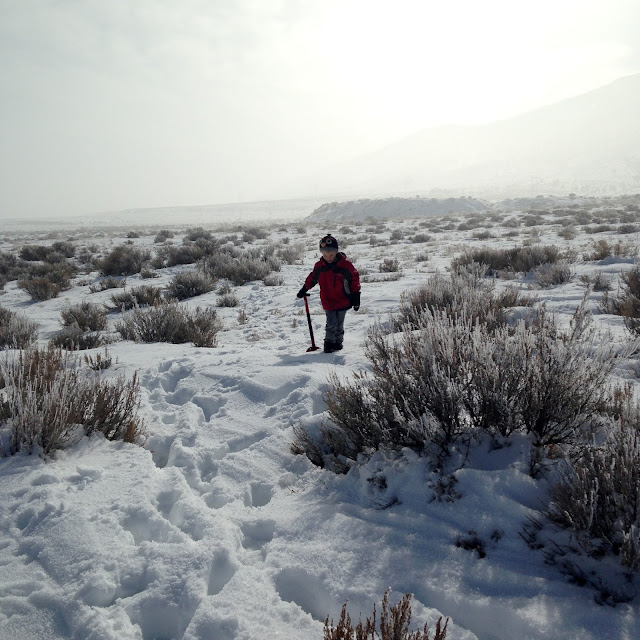geo-cache hunting in the snow: growcreative