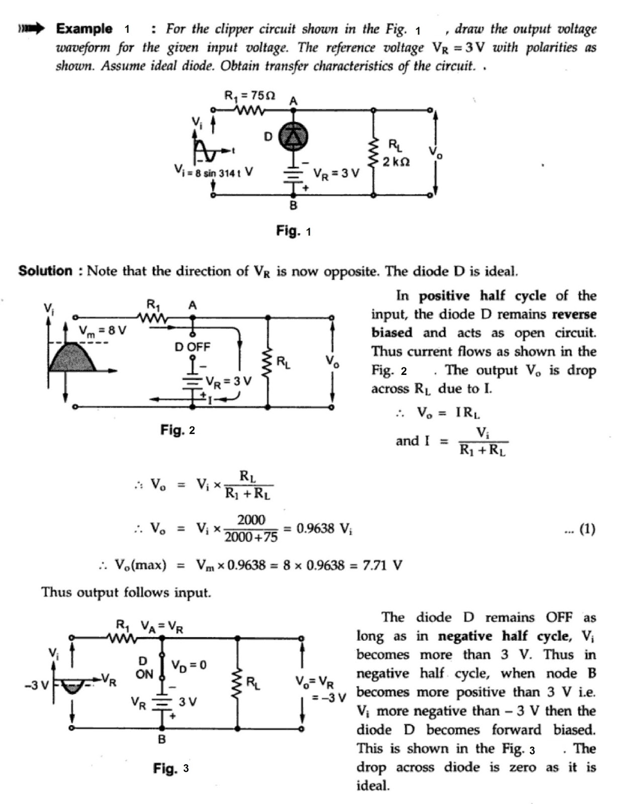 Parallel Clipper Circuits with Reference Voltage VR ~ your electrical home