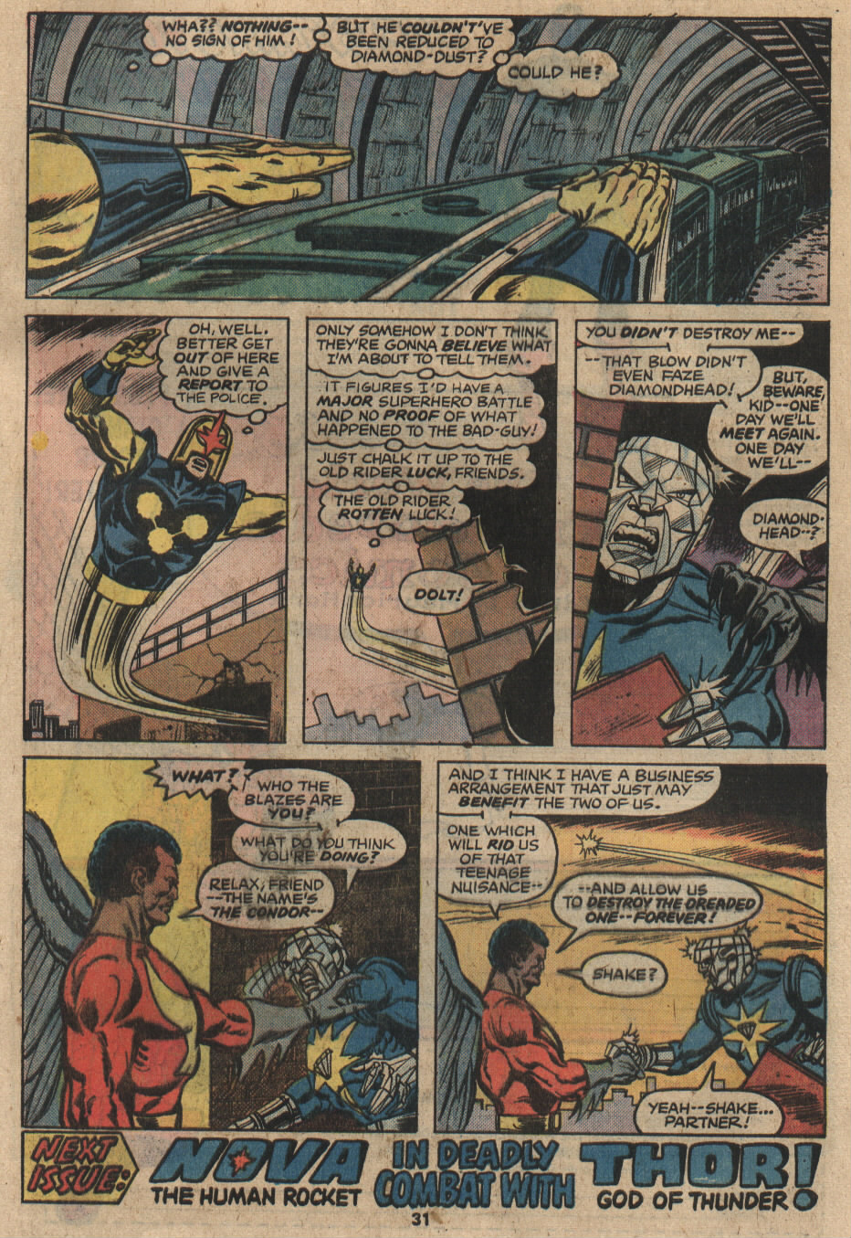 Read online Nova (1976) comic -  Issue #3 - 21