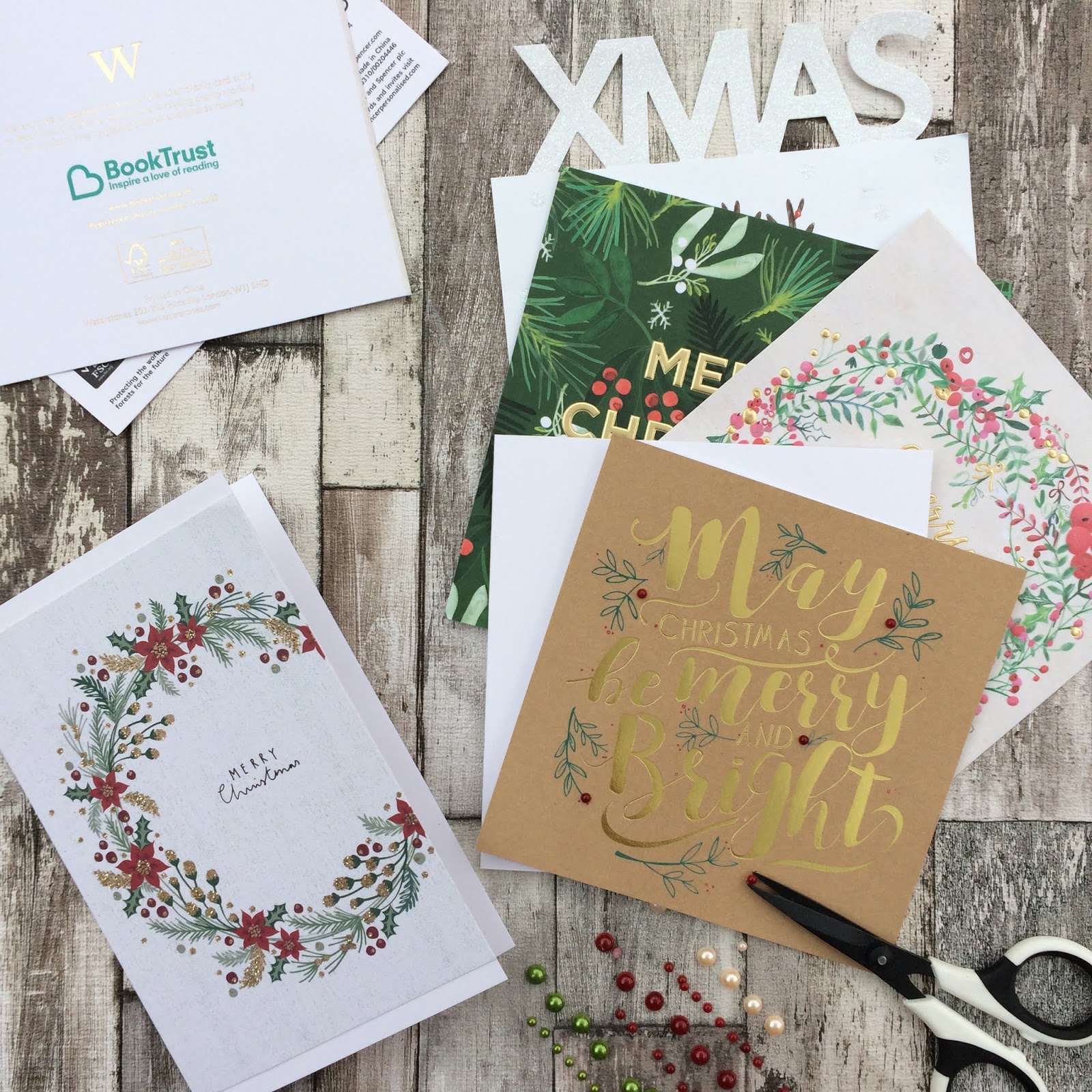Christmas card recycling...