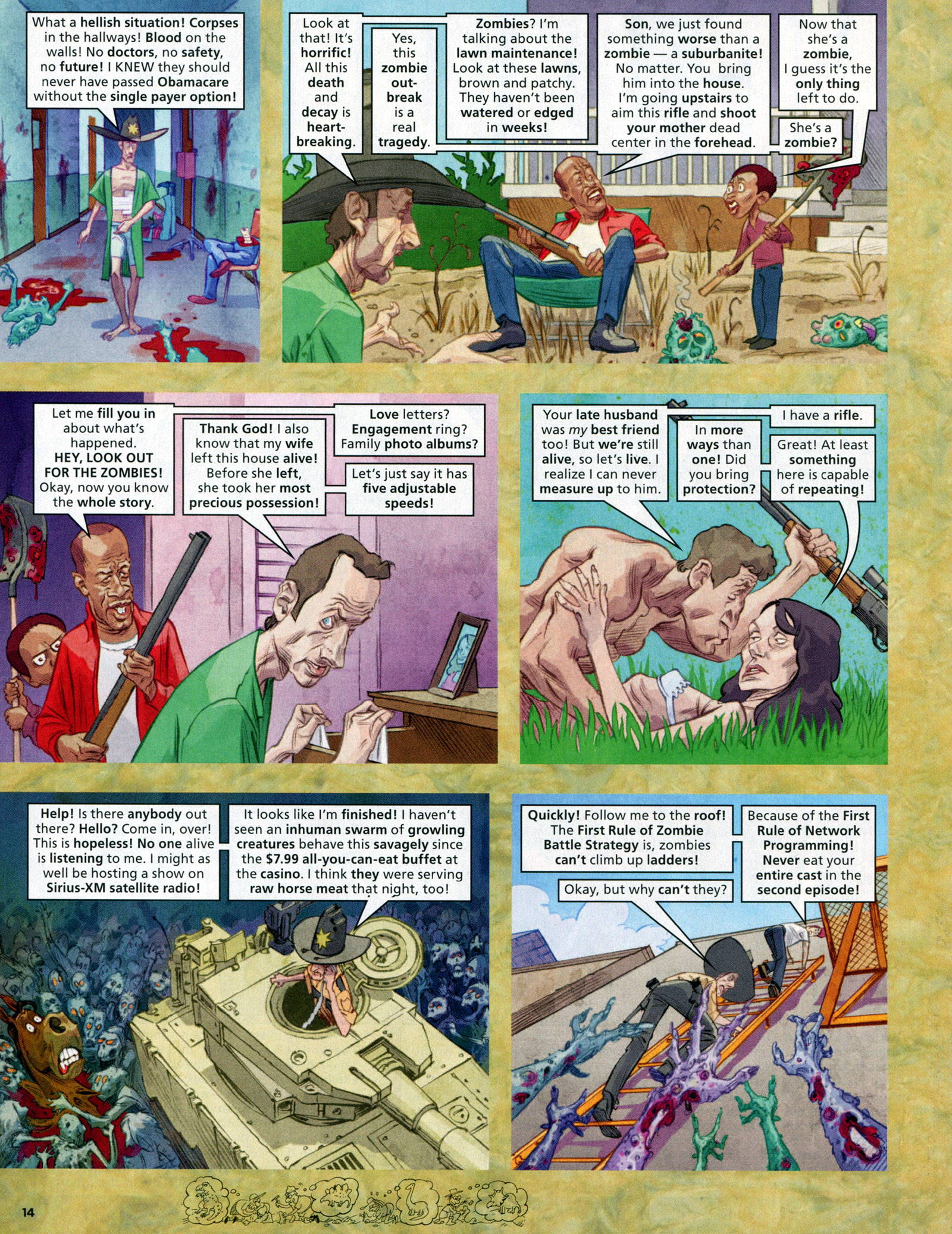 Read online MAD comic -  Issue #512 - 12