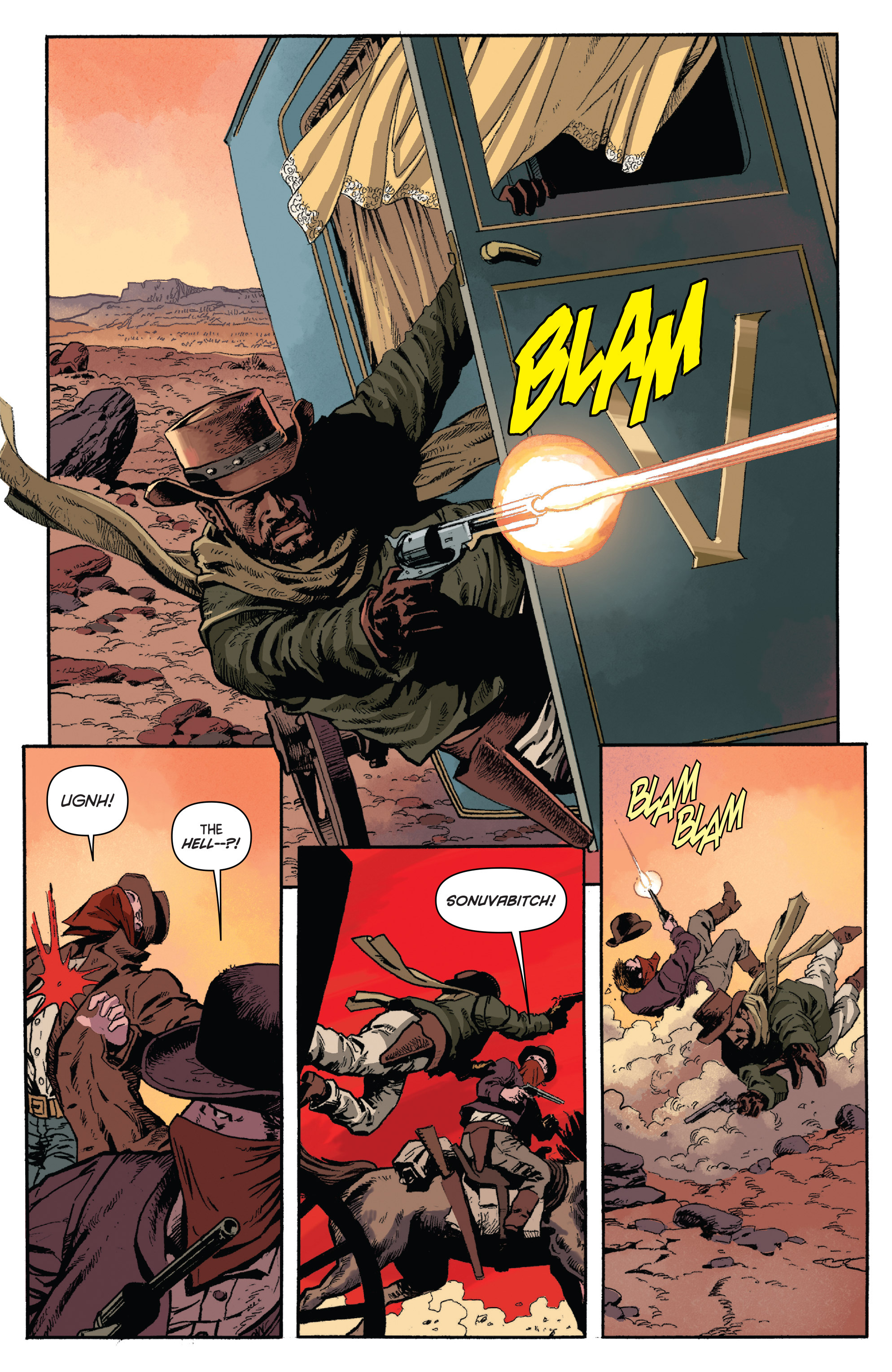 Read online Django/Zorro comic -  Issue #1 - 12