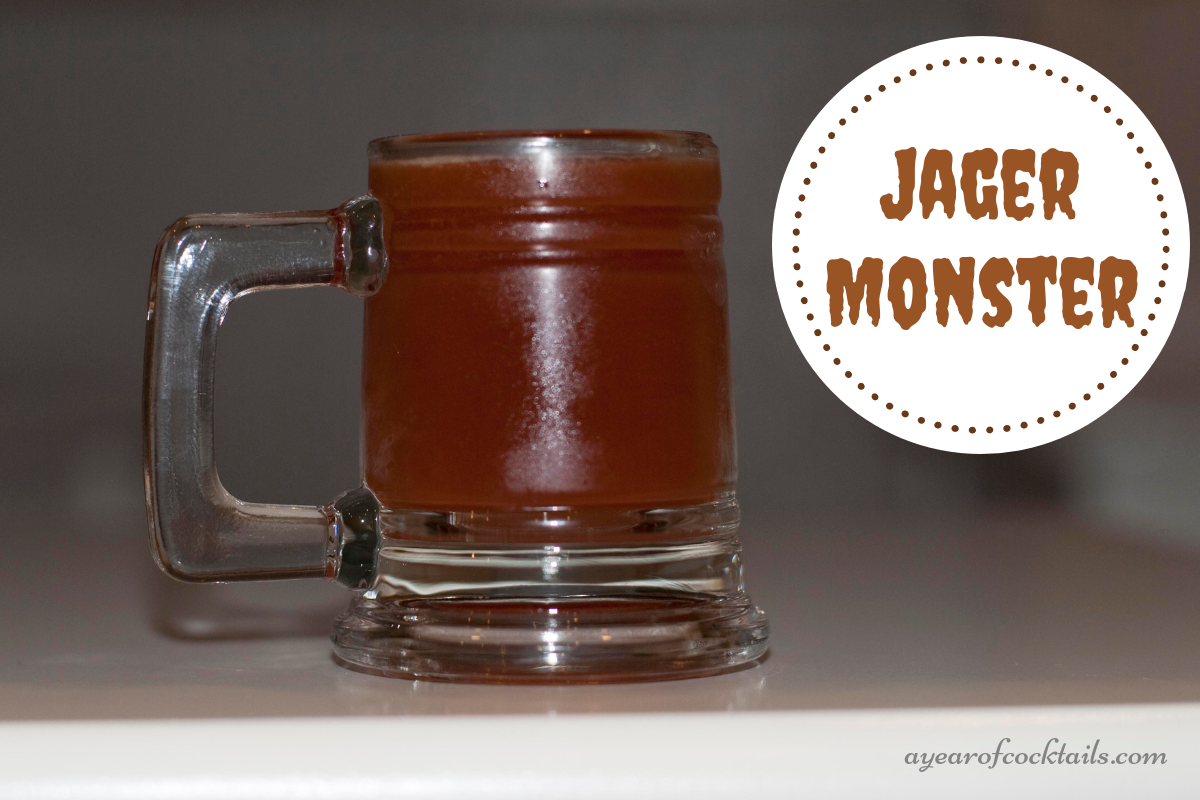 Jager Monster A Year of Cocktails