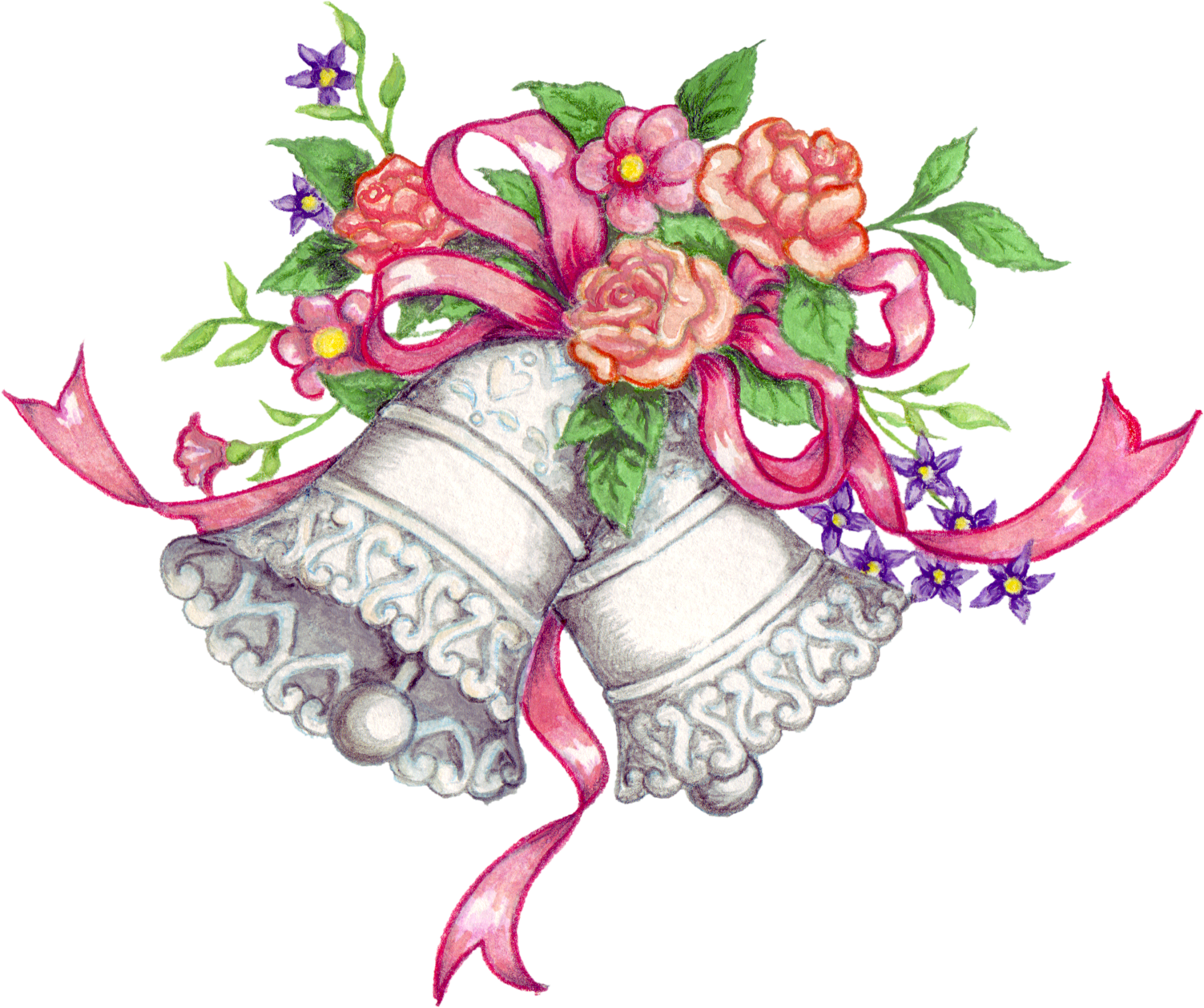 clip art free wedding bells - photo #1