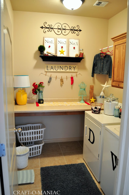 Laundry Room www.craft-o-maniac.com Laundry Room www.craft-o-maniac.com