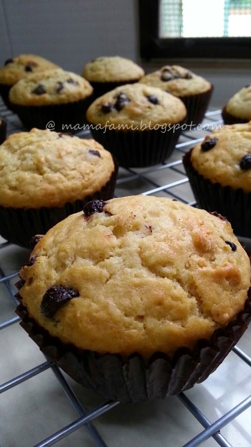 MamaFaMi's Spice n Splendour Chocolate Chip Muffins (Laura Vitale)