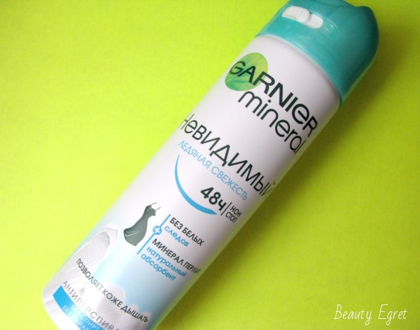 дезодорант антиперспирант garnier mineral