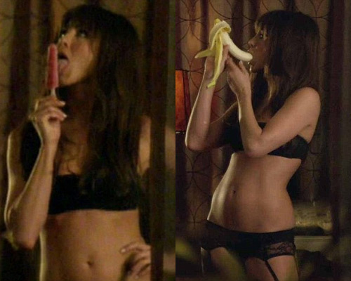 Jennifer Aniston strips to lingerie in Horrible Bosses