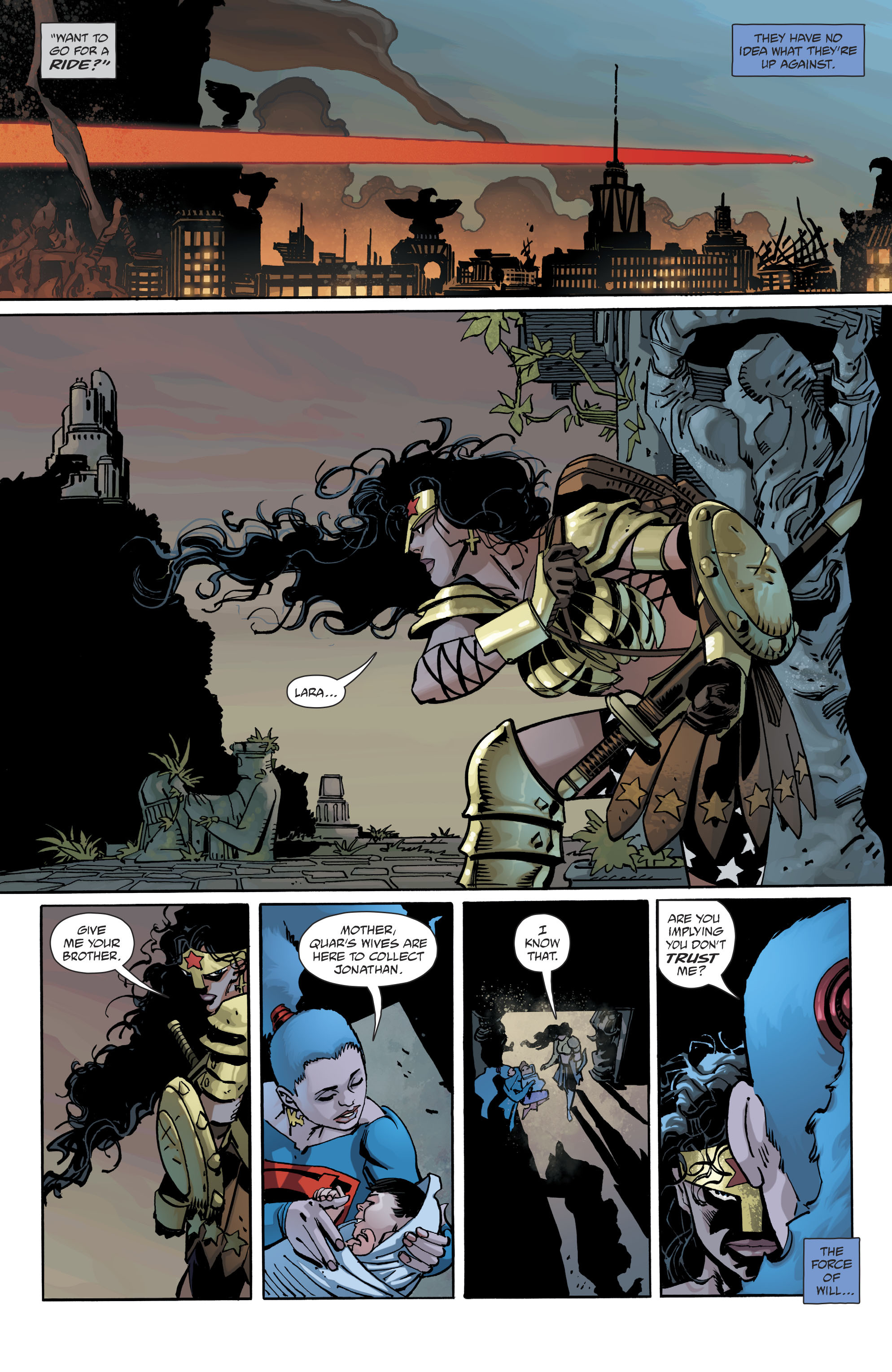 Read online Dark Knight III: The Master Race comic -  Issue #8 - 17