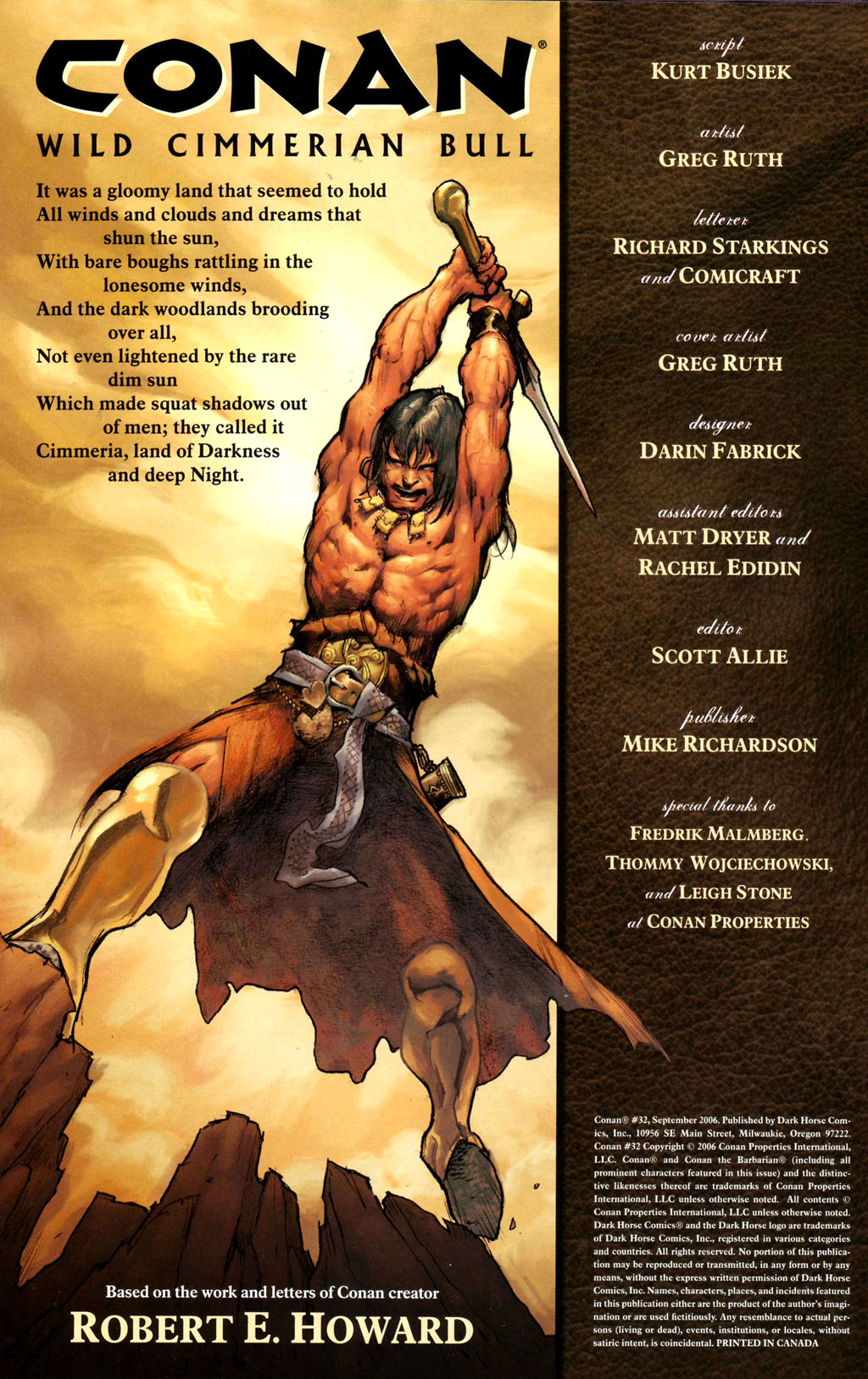 Read online Conan (2003) comic -  Issue #32 - 2