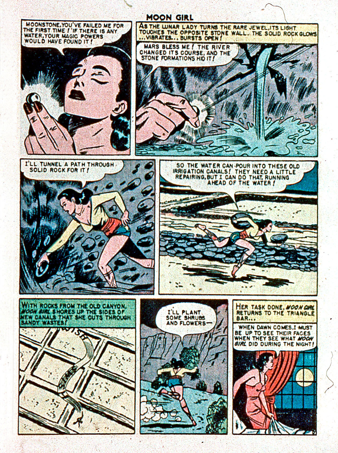 Read online Moon Girl (1947) comic -  Issue #5 - 17
