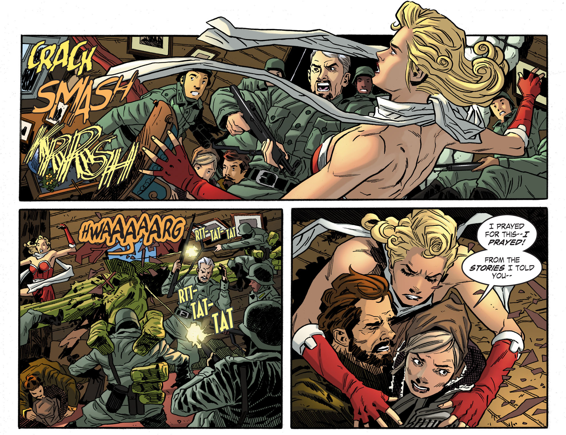 Read online DC Comics: Bombshells comic -  Issue #15 - 12