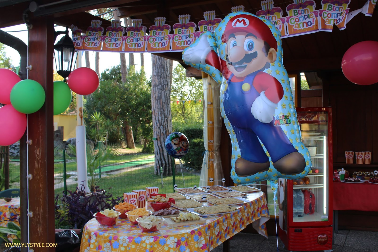 Festa a tema Super Mario per il 4° compleanno di Emy