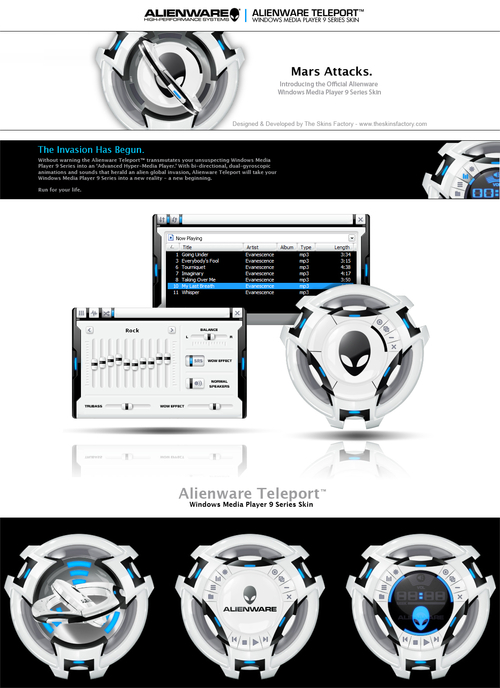 Most Popular Windows Media Player skins