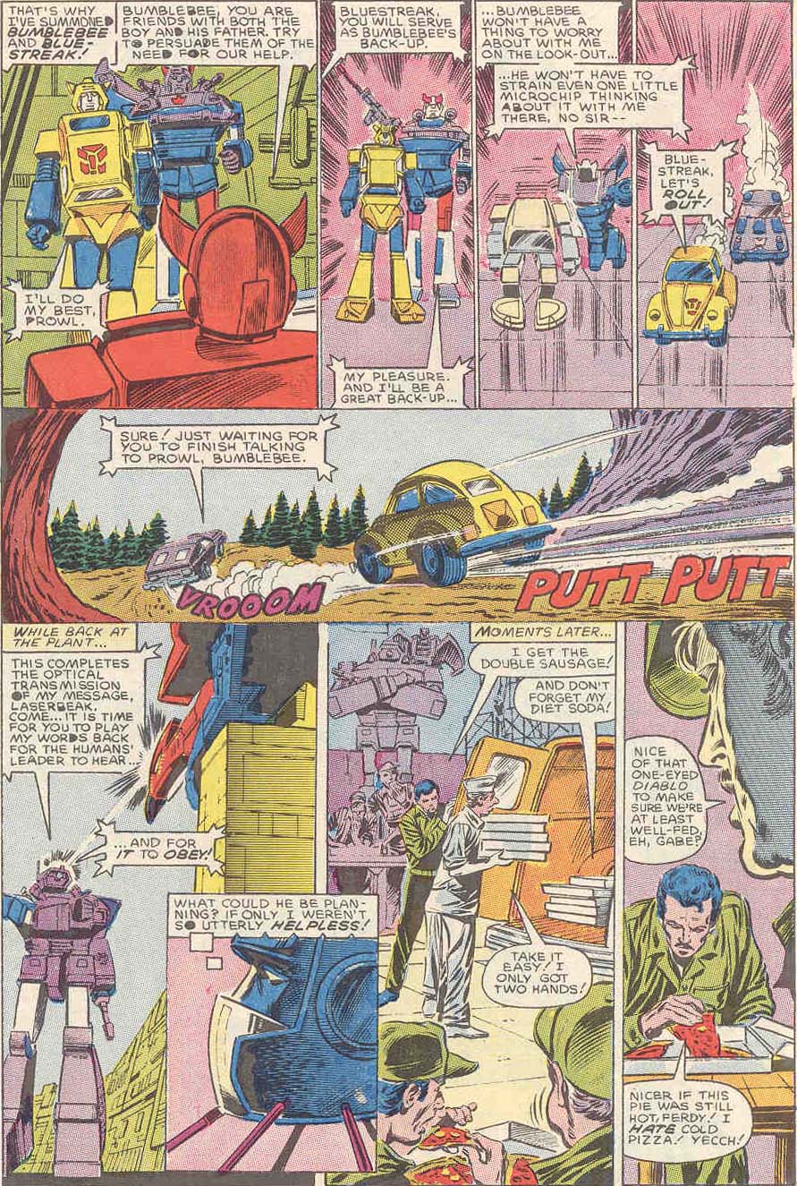 Read online The Transformers (1984) comic -  Issue #11 - 8