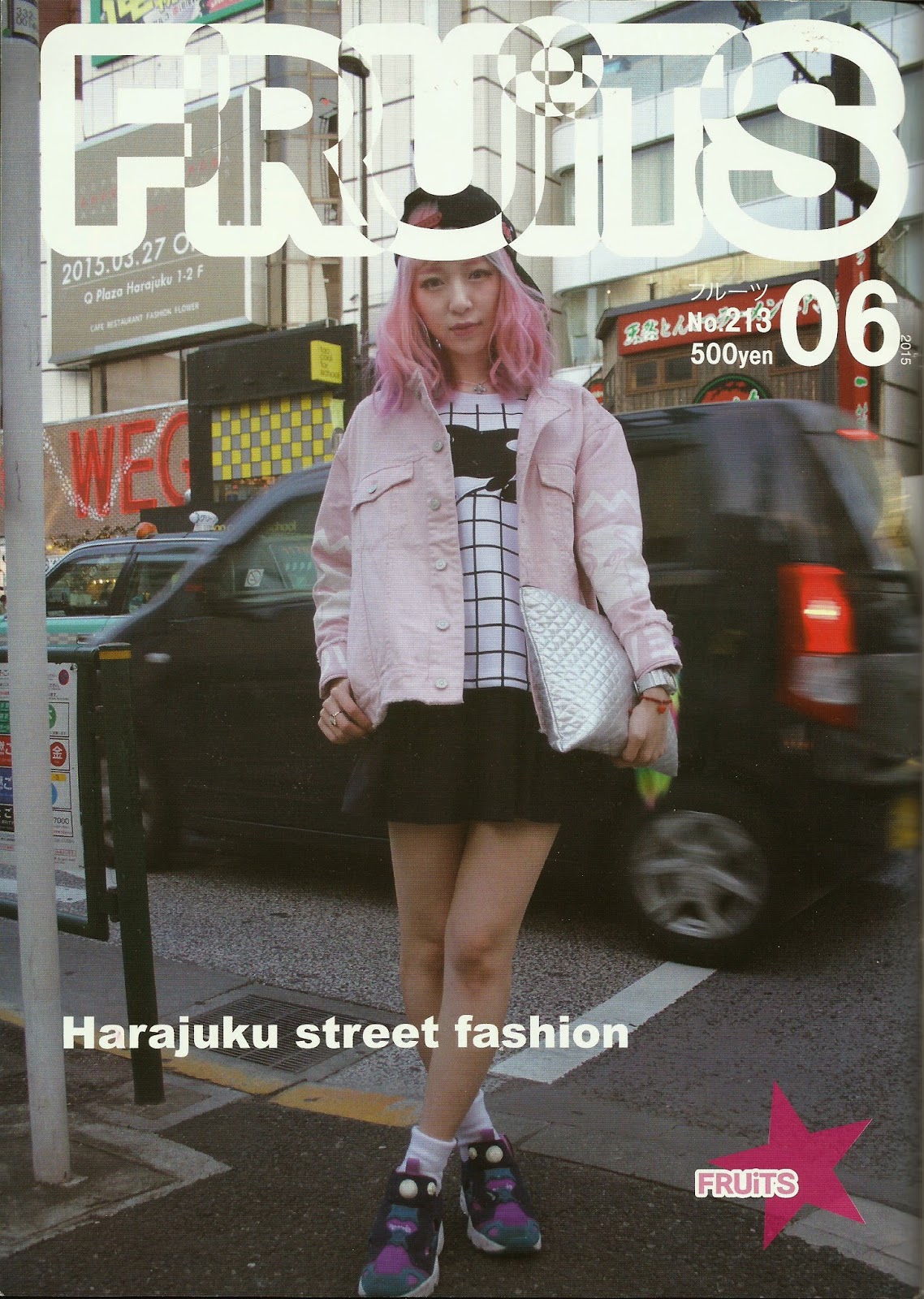 Jfashion scans FRUITS MAGAZINE June 2015 (10 images)