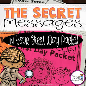 The first day of school is an important one.  Make sure your first day packet is sending the right messages to your students.  