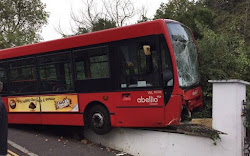 Lewisham: Route 484 Bus Crashes Into Front Garden Of Residential home