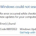 How to fix Windows Update Error Code 80072EE2 error.