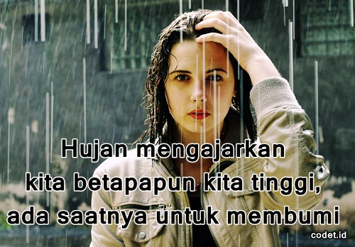Kumpulan Kata Kata Mutiara Di Saat Hujan Turun Cara Dan Kata