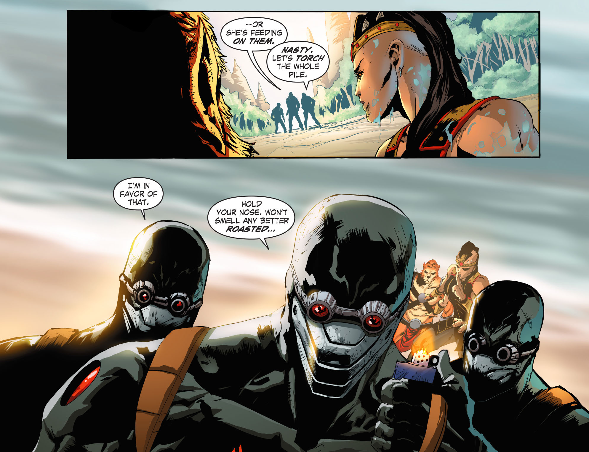 Read online Mortal Kombat X [I] comic -  Issue #31 - 5