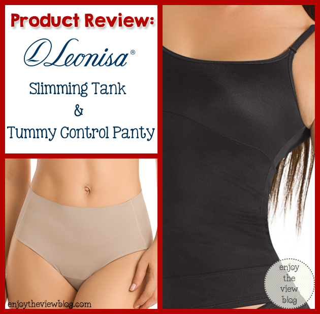 Product Review: Leonisa Slimming Tank & Tummy Control Panty #lingerie #undergarments #slimmingundergarments #slimmingtank #controltoppanty