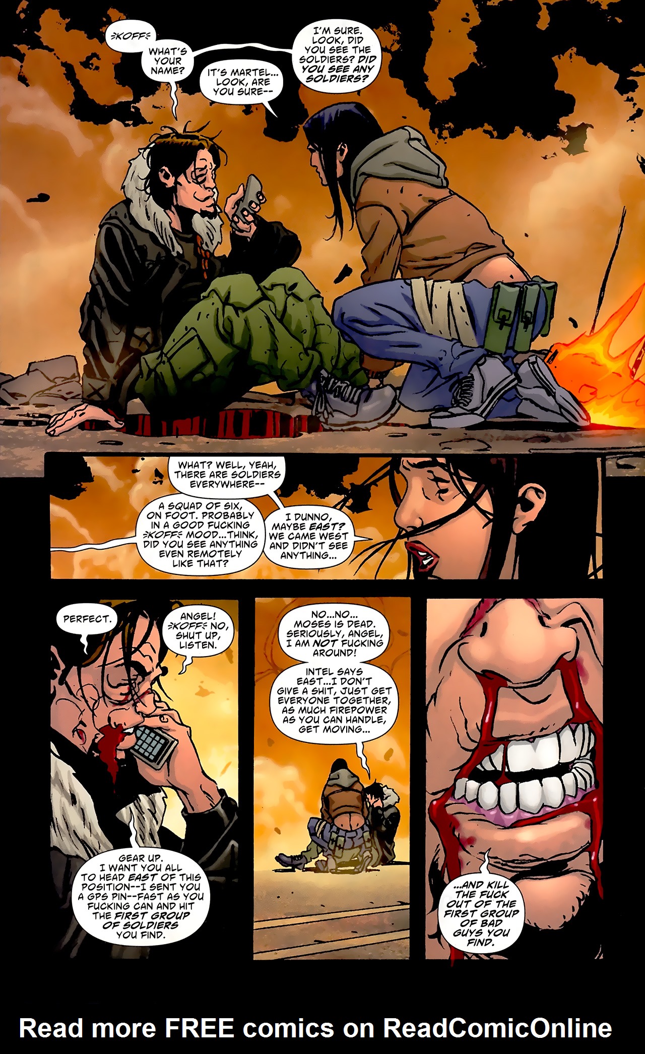 Read online DMZ (2006) comic -  Issue #48 - 20