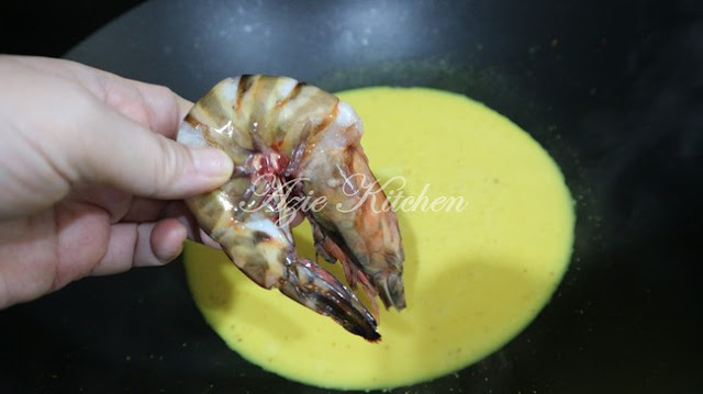 Masak Lemak Cili Api Udang Harimau