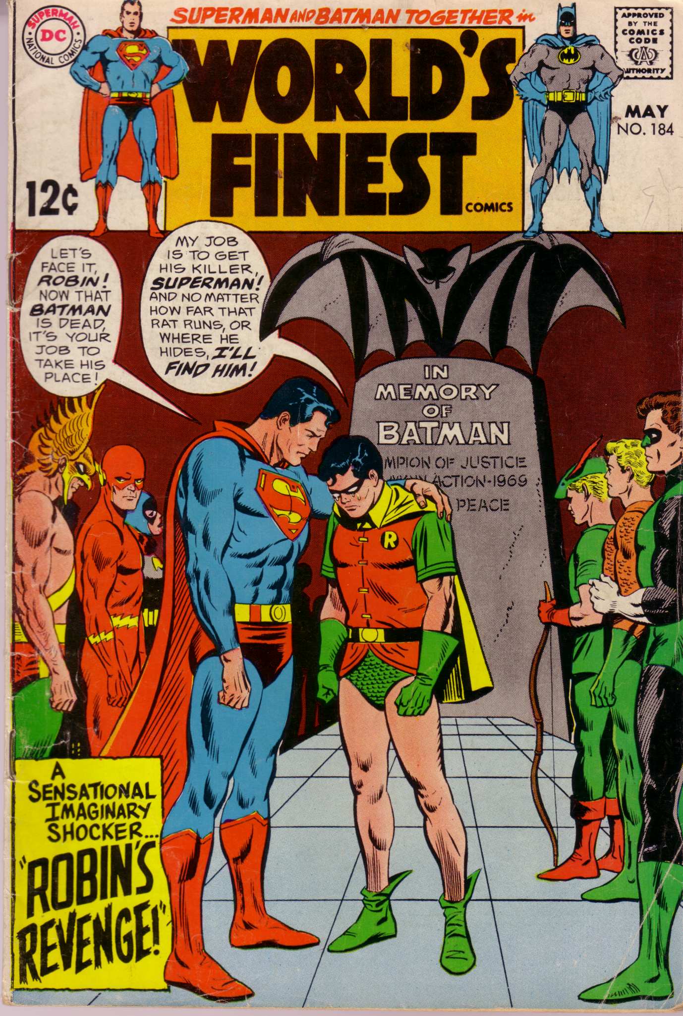 Read online World's Finest Comics comic -  Issue #184 - 1