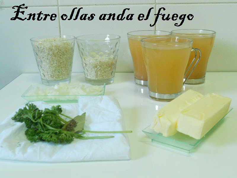 Entre ollas anda el fuego RISOTTO de JULIA CHILD